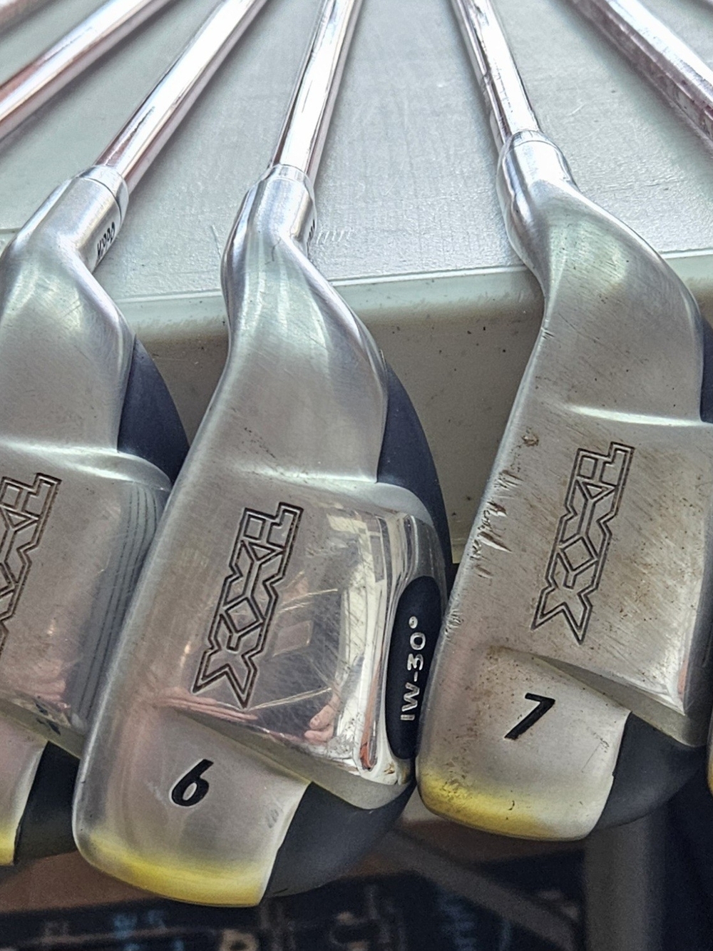 hippo XXL Hybrid Regular Flex/ Extreme Launch golf clubs